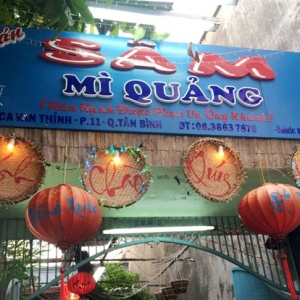 Mì Quảng Sâm đậm đà hương vị miền Trung