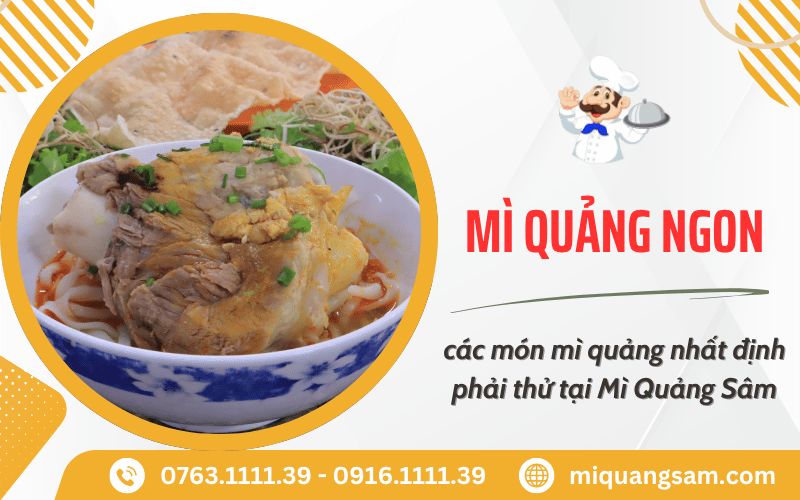 mì quảng ngon