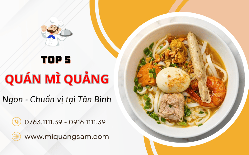 mì quảng ngon Tân Bình