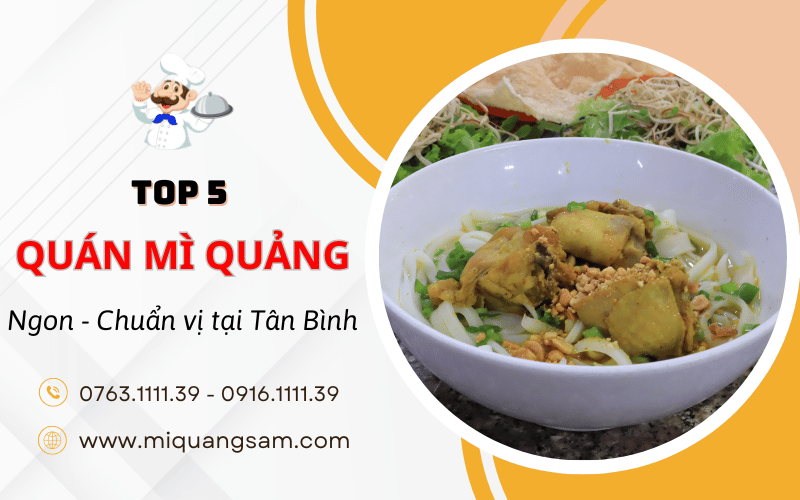 mì quảng ngon Tân Bình