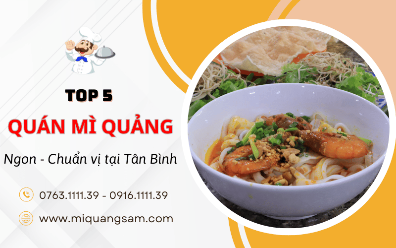 mì quảng ngon Tân Bình
