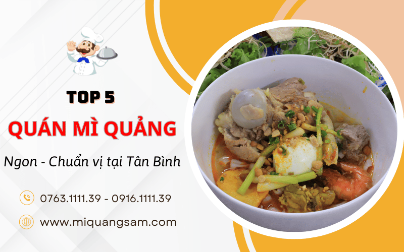 mì quảng ngon Tân Bình