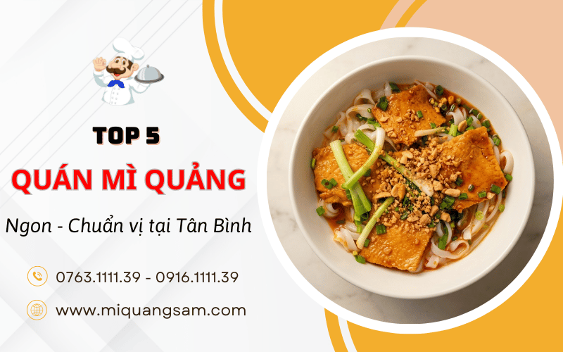 mì quảng ngon Tân Bình